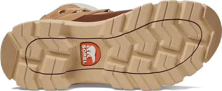 SOREL Tivolitm V Resort Waterproof Women's Snow Shoes Tawny Buff/Ceramic : 8.5 B - Medium, Leather/Suede - Image 3