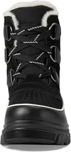 SOREL Tivolitm V Waterproof Women's Snow Shoes Black/Fawn : 9.5 B - Medium, Canvas/Leather/Rubber - Image 2
