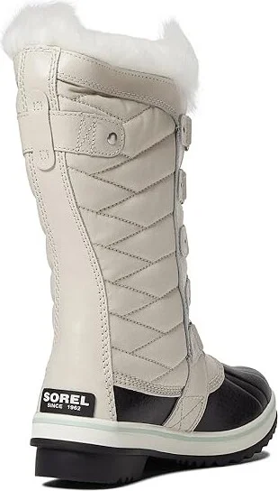 SOREL Tofino II Women's Cold Weather Boots Fawn/Sea Sprite : 6 B - Medium, Canvas/Leather/Synthetic - Image 4