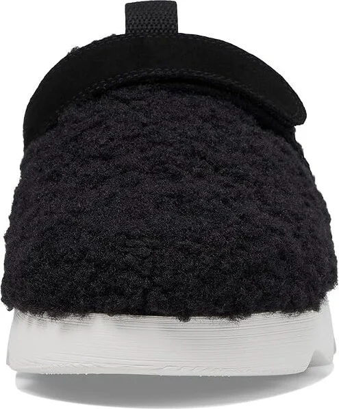 SOREL Viibetm Clog Cozy Women's Clog/Mule Shoes Black/Sea Salt : 12 B - Medium, Leather/Textile - Image 2
