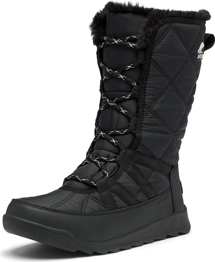 Sorel Whitney II Tall Lace Waterproof Women's Boots - Black - Size 11