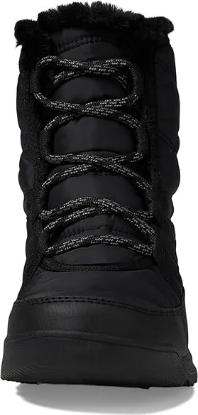 SOREL Whitneytm II Plus Lace Waterproof Women's Snow Shoes Black/Quarry : 10.5 B - Medium, Synthetic - Image 2