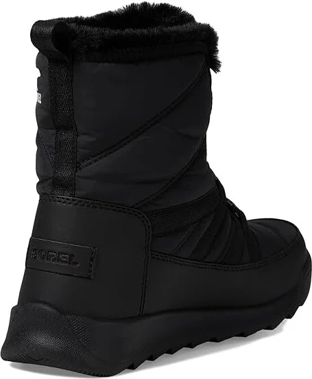 SOREL Whitneytm II Plus Lace Waterproof Women's Snow Shoes Black/Quarry : 10.5 B - Medium, Synthetic - Image 4