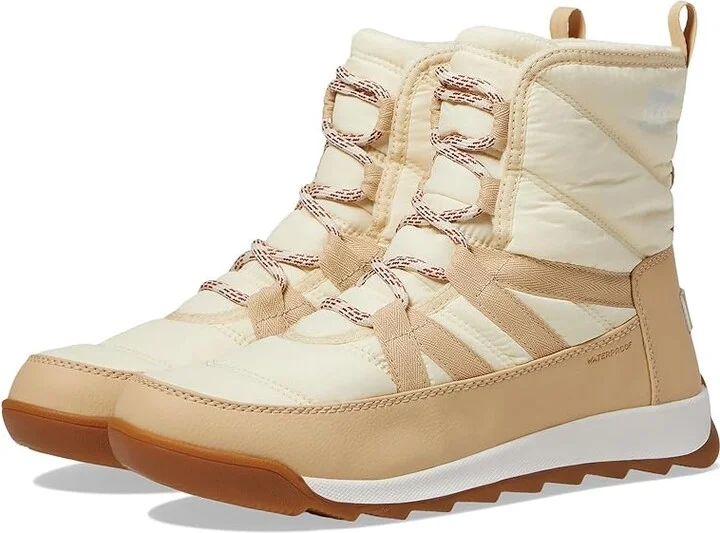 SOREL Whitneytm II Plus Lace Waterproof Women's Snow Shoes Honey White/Ceramic : 11 B - Medium, Synthetic