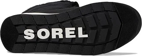 SOREL Whitneytm II Plus Tall Lace Waterproof Women's Snow Shoes Black/Sea Salt : 5 B - Medium, Synthetic - Image 3