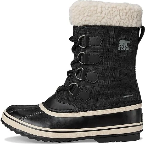 SOREL Winter Carnivaltm Waterproof Women's Snow Shoes Black/Stone : 11 B - Medium - Image 6