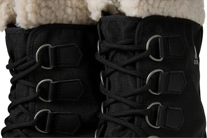 SOREL Winter Carnivaltm Waterproof Women's Snow Shoes Black/Stone : 11 B - Medium - Image 7