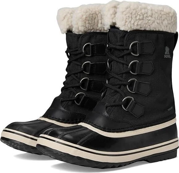SOREL Winter Carnivaltm Waterproof Women's Snow Shoes Black/Stone : 11 B - Medium