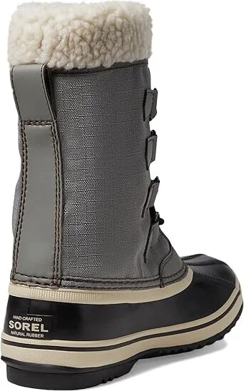 SOREL Winter Carnivaltm Waterproof Women's Snow Shoes Quarry/Black : 10.5 B - Medium - Image 4