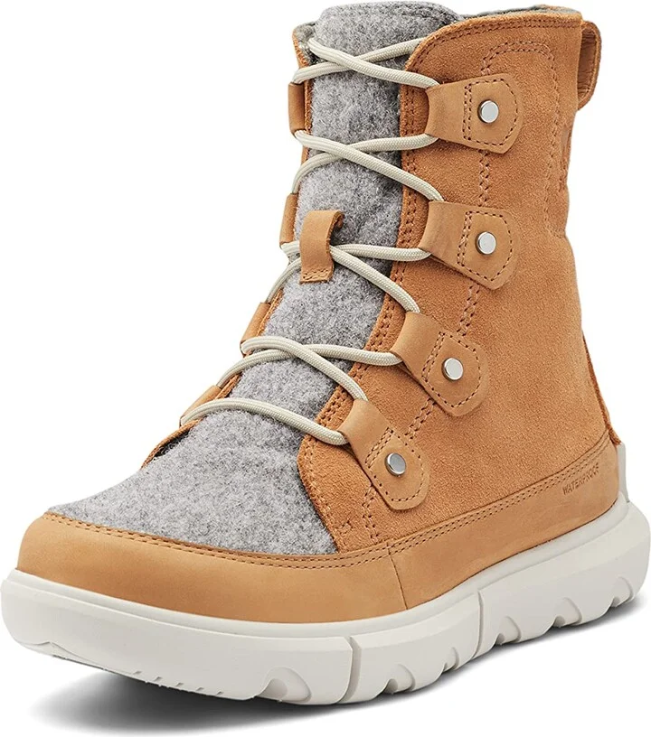 Sorel Women's Explorer II Joan Felt Waterproof Boot - Tawny Buff