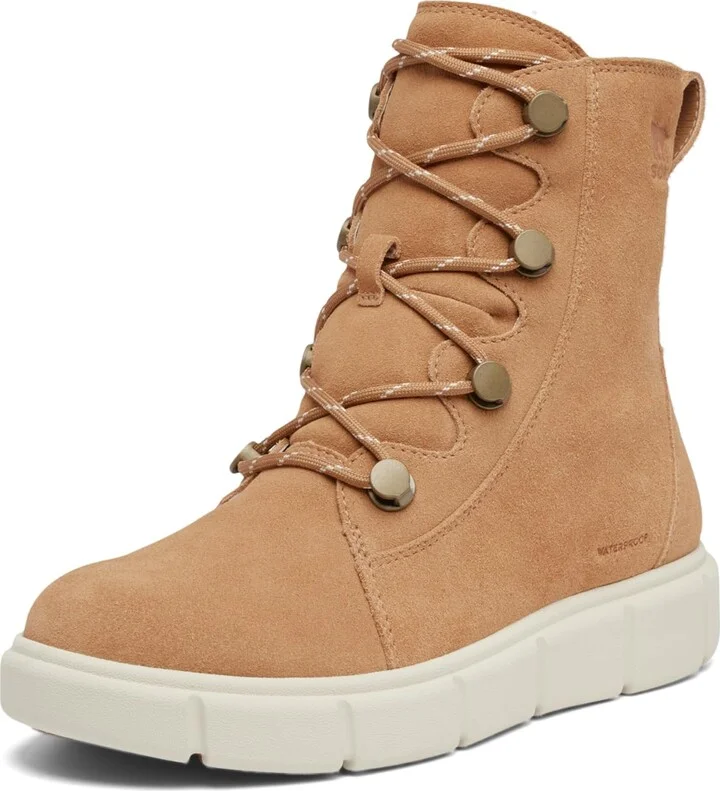 SOREL Women's Explorer lll Joan Waterproof Boot - Tawny Buff