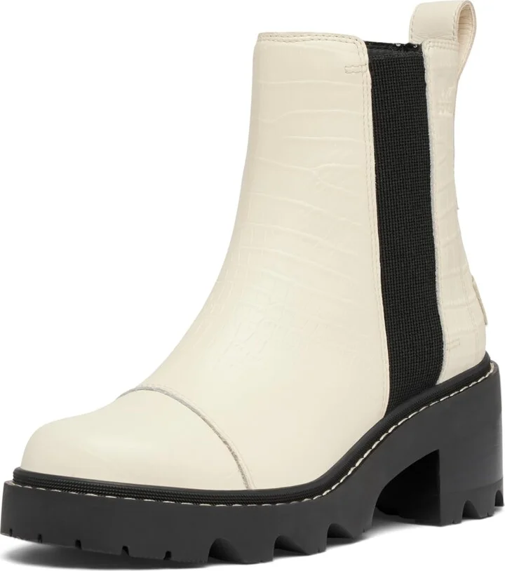 SOREL Women's Joan Now Chelsea Boot - Chalk