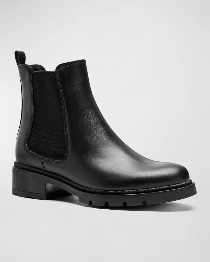 Sorento Leather Chelsea Ankle Boots - Image 3