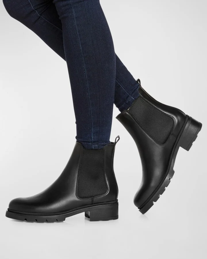 Sorento Leather Chelsea Ankle Boots - Image 4