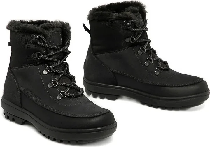 Sorrento 2 lace-up faux-fur trim boots