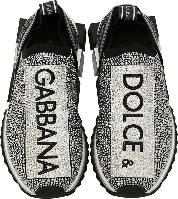 Sorrento crystal embellished sneakers - Image 4