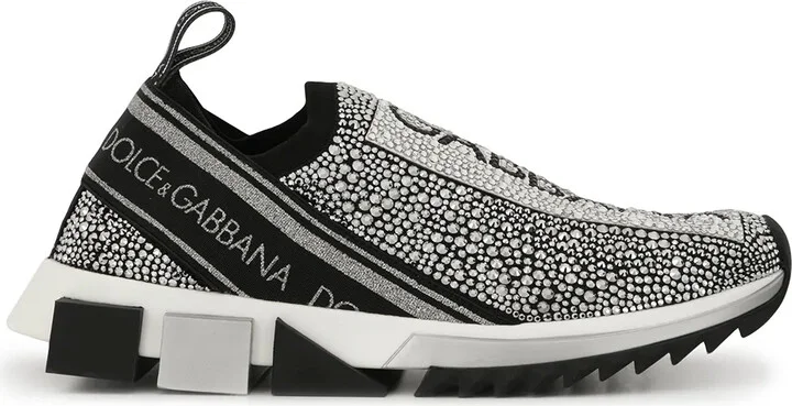 Sorrento crystal embellished sneakers