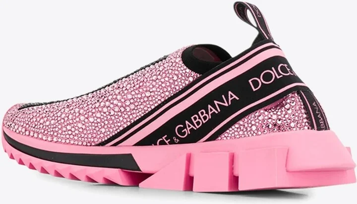 Sorrento Melt Low-Top Sneakers with Crystals - Image 2