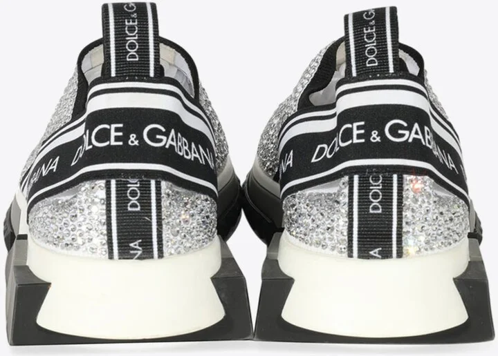 Sorrento Melt Low-Top Sneakers with Crystals - Image 2