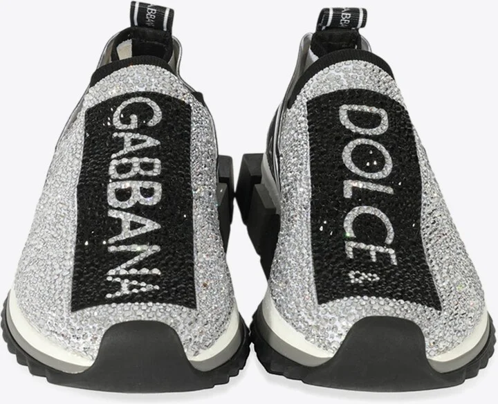 Sorrento Melt Low-Top Sneakers with Crystals - Image 3