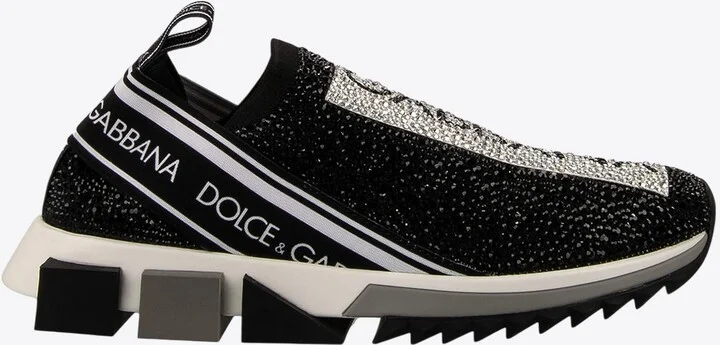 Sorrento Melt Low-Top Sneakers with Crystals