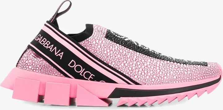 Sorrento Melt Low-Top Sneakers with Crystals