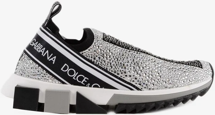 Sorrento Melt Low-Top Sneakers with Crystals
