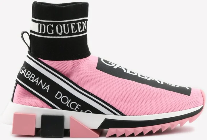 Sorrento Stretch Knit High-Top Sneakers