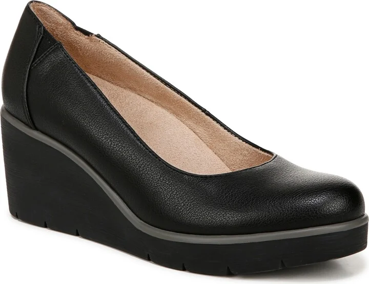 Black Faux Leather