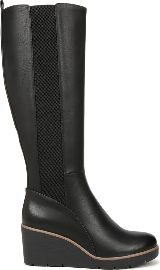 Soul Naturalizer Adrian Wide Calf Knee High Wedge Boots - Image 6