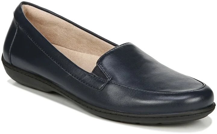 Navy Leather