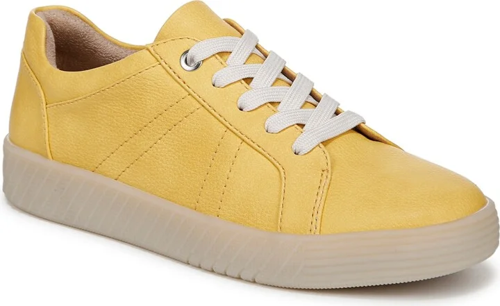 Yellow Faux Leather