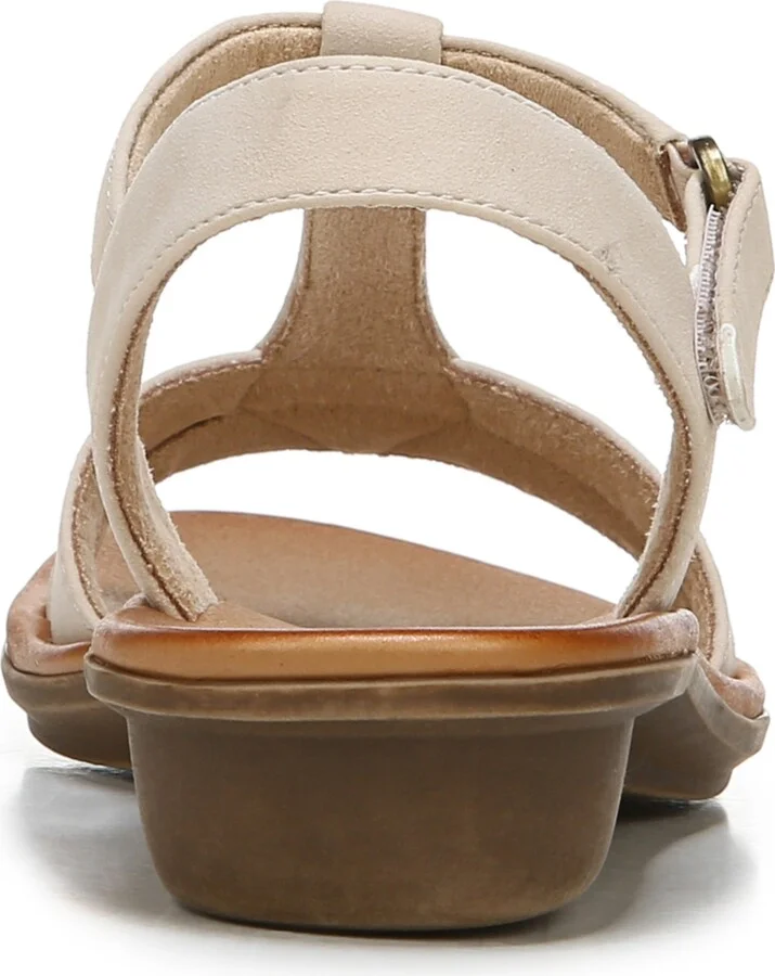 Soul Naturalizer Summer Ankle Strap Sandals - Porcelain Faux Nubuck/Microfiber - Image 3