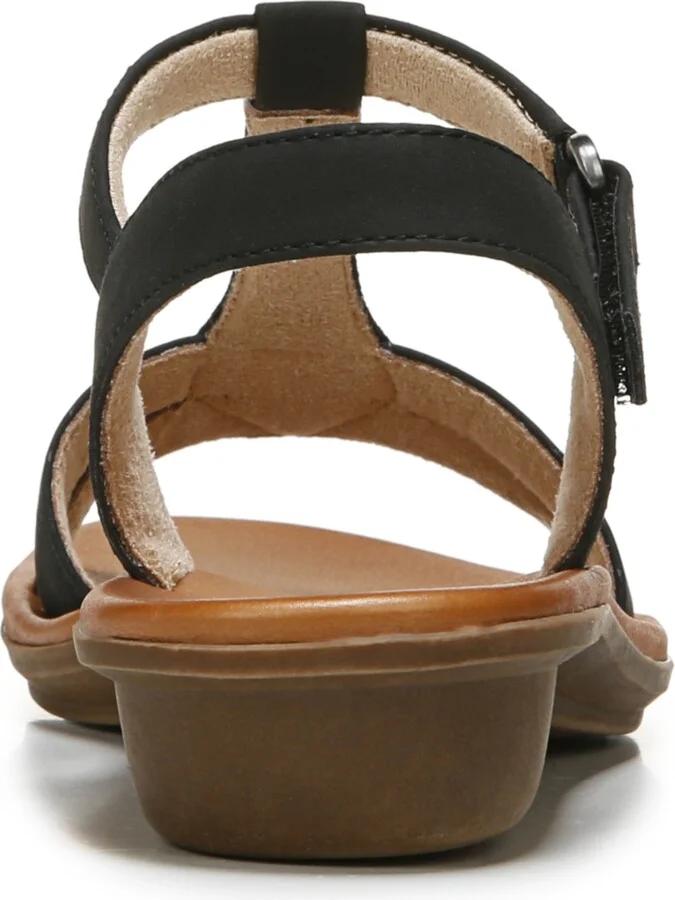 Soul Naturalizer Summer Ankle Strap Sandals - Porcelain Faux Nubuck/Microfiber - Image 7
