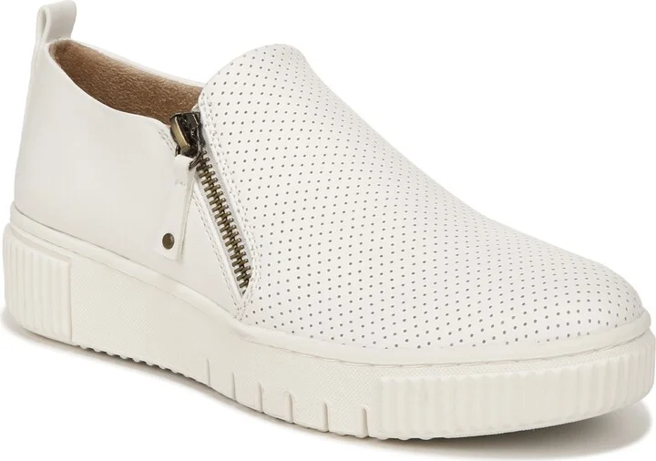 White Faux Nubuck