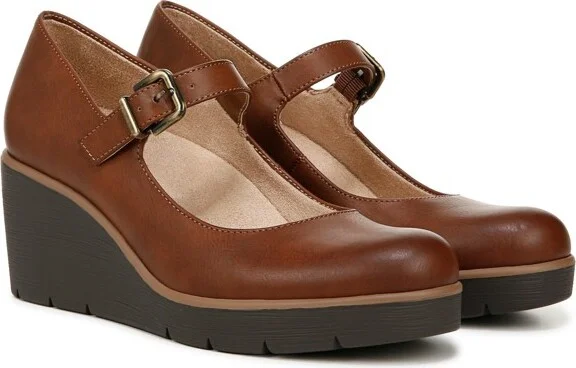SOUL Naturalizer Women's Adore Mary Jane Flat Chocolate Brown 7 M - Image 5