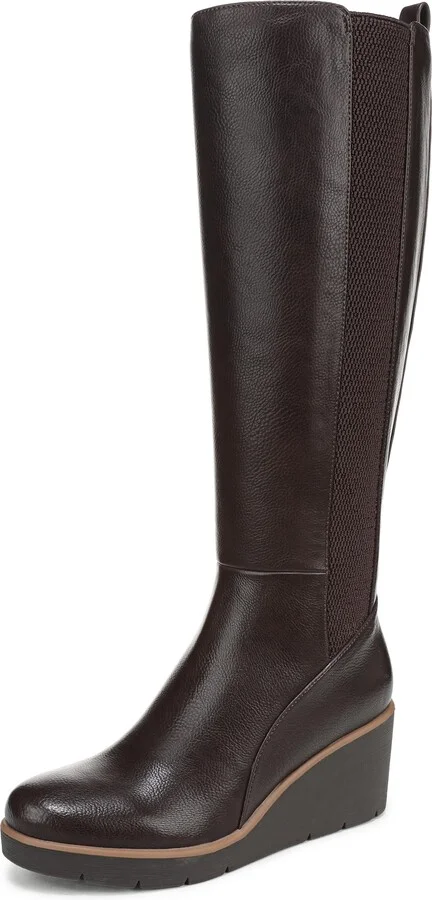 SOUL Naturalizer Women's Adrian Knee High Boot Dark Brown 9 M