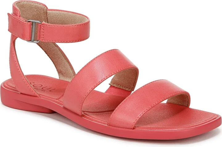 Coral Faux Leather