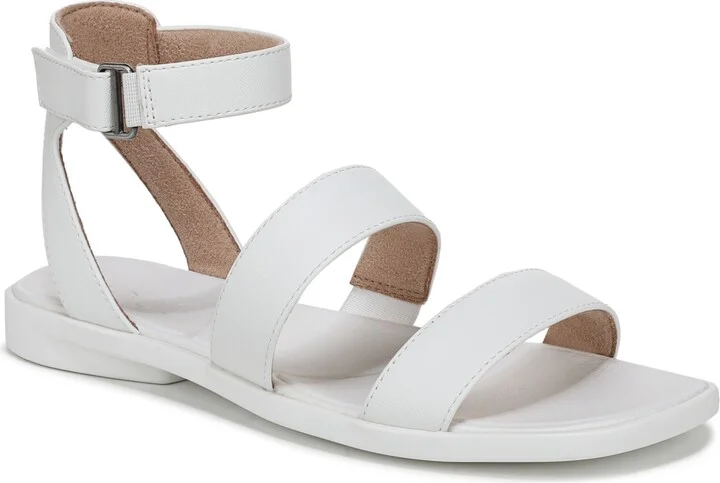 Soul Naturalizer Women's Fiesta Ankle Strap Footbed Flat Sandals