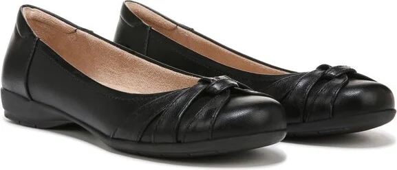 SOUL Naturalizer Women's Gift Ballet Flat Black 8 M - Image 2
