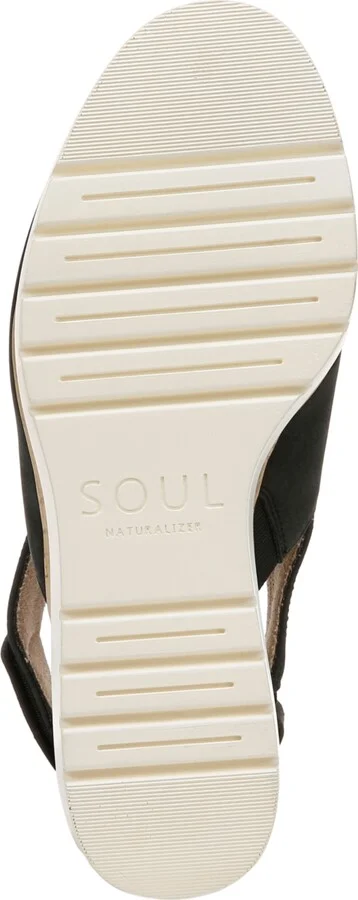 Soul Naturalizer Women's Giselle Peep Toe Slingback Wedge Sandals - Image 9