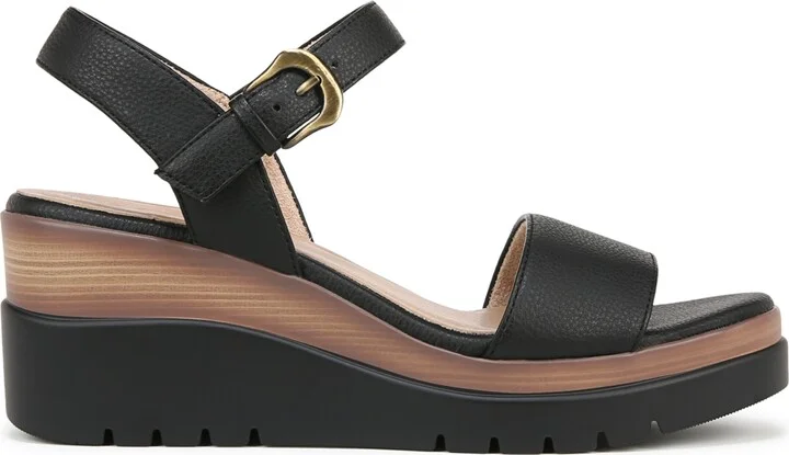 Soul Naturalizer Women's Graciela Round Open Toe Wedge Sandals - Image 2