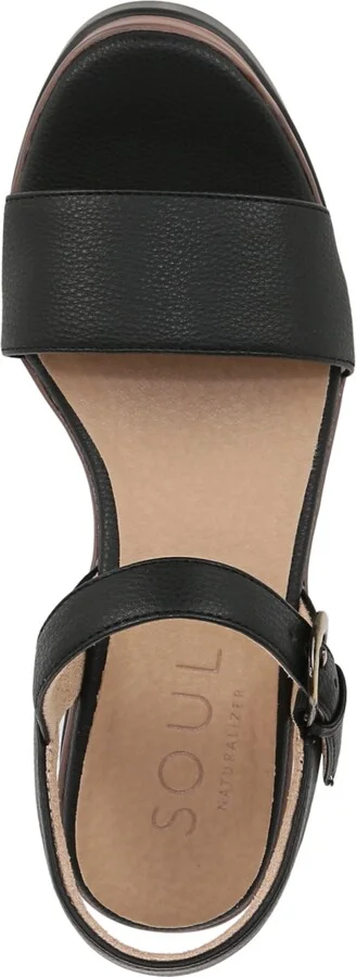 Soul Naturalizer Women's Graciela Round Open Toe Wedge Sandals - Image 4