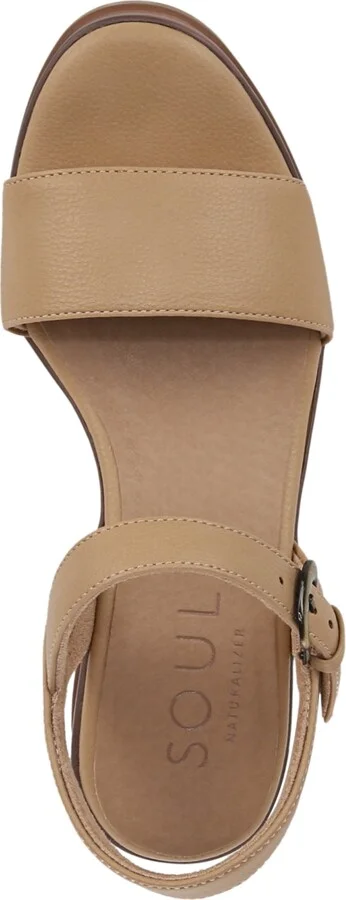 Soul Naturalizer Women's Graciela Round Open Toe Wedge Sandals - Image 8