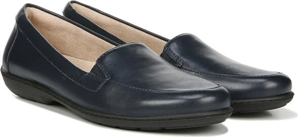 SOUL Naturalizer Women's Kacy Loafer Black Leather 6.5 W - Image 4