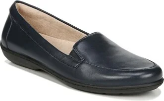 navy leather