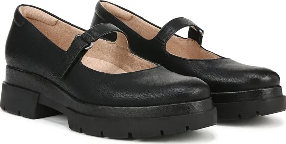 SOUL Naturalizer Womens Olivet Lug Sole Mary Janes Mary Jane Flat Black 10 M - Image 2
