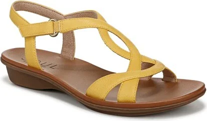 SOUL Naturalizer Womens Solo Sandal Black 8.5 W