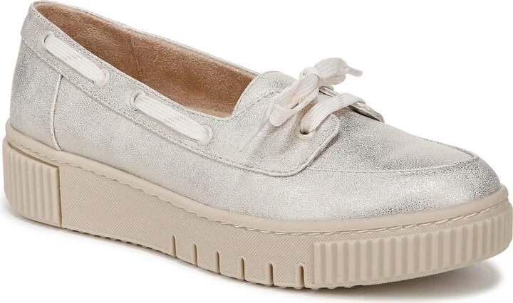 Light Gold Metallic Faux Leather