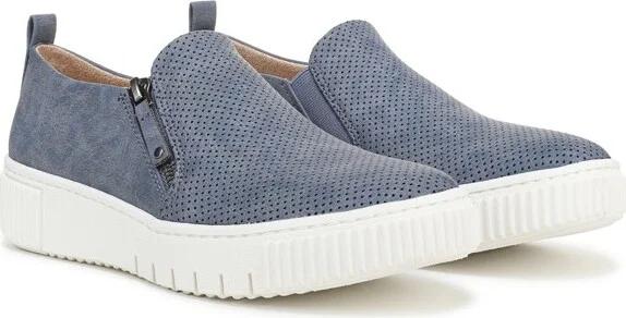 SOUL Naturalizer Women's Turner Platform Fashion Sneaker Blue 6.5 M - Image 2